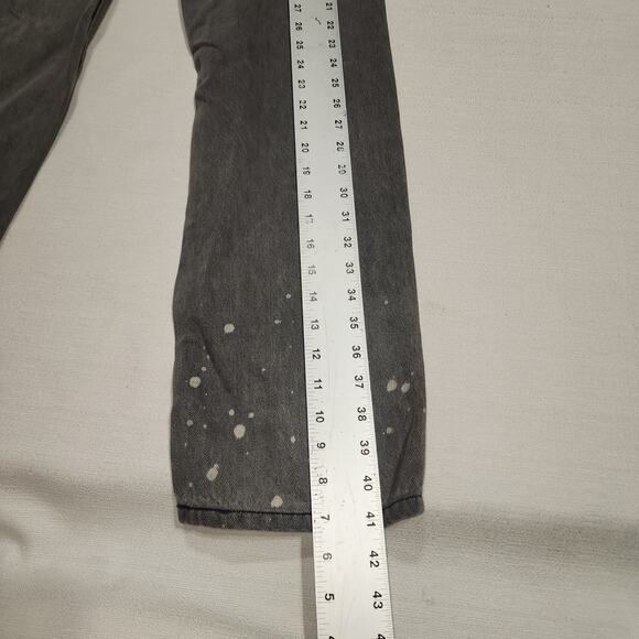 Levi's low pro straight jeans waist 28'' length 41'' bleached - Picture 11 of 11